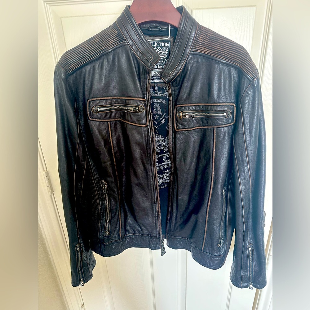 Men’s Full Leather Jacket